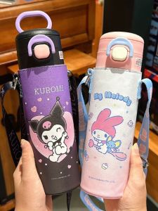 Sanrio Clow M Vacuum Cup Childrens Cups for Girls for School Straw Cup Primary School Students Portable New Arrival