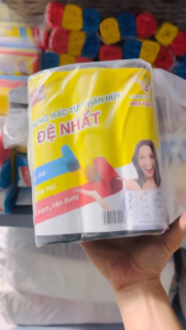 [GIÁ 1KG] Set Cuộn Bao Rác Màu ĐEN Đệ Nhất 1kg - CLEAN MART