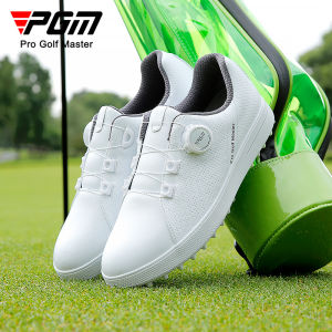 PGM Golf Shoes Womens Spinning/Lacing Waterproof and Non slip Nail Golf Sneakers XZ305