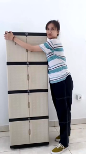 Lemari Plastik Pakaian/loker plastik /Lemari Pakaian Plastik  5 Susun