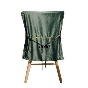 Nordic Style Velvet Chair Cushion Set Slip-resistant Chair Back Cover Swan Velvet Home Use Universal Chair Pad MZao Brand