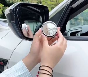 Bộ 2 gương cầu lồi đế hít chân không xoay 360 chống nước đảm bảo an toàn giao thông khi di chuyển