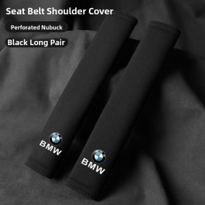 Faux Leather Shoulder Pads for Seat Belts (Suitable for BMW 3 Series 5 Series X1 X5)