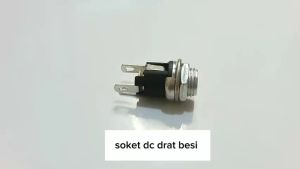 SOCKET DC BULAT DRAT BESI - SOKET DC BESI