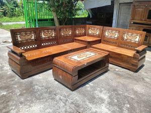 Kursi Tamu Jati Minimalis ukiran / kursi tamu murah / kursi sofa / kursi ukiran / kursi tamu jati Jepara