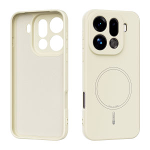 szhaiyu | For Magsafe Magnetic Wireless Charge Liquid Silicone Phone Case for For OPPO Find X9 Pro X9 Skin Feeling Soft Shockproof Cover