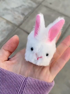 Watch Electric Toy Mini 2.4g Remote Control Toy Car Rechargeable Cute Plush Car Kid Birthday Gift