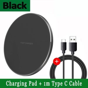 Wireless Charger for iPhone 17 16 15 14 13 12 11 Xs Max X 8 Fast Charging Pad Ulefone Doogee Samsung Note 9 8 S10 Plus S20 21