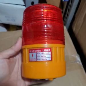Đèn cảnh báo dùng pin AAA đế nâm châm LTE-5088 đế nâm châm (sản phẩm bao gồm 4 pin)
