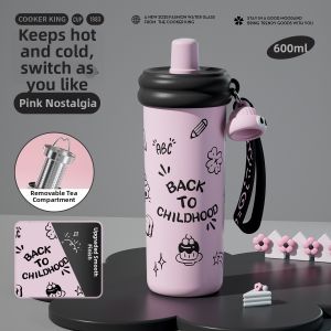 COOKER KING | High Appearance Student Portable Thermal Cup
