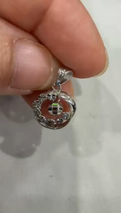 Poh Heng Jewellery 18K Pendant in White Gold (Online Exclusive)