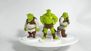 Herocross | 6Pcs/Set Anime Movies Shrek Donkey Dolls Action Figures Brinquedos Fans Toys Collection Model Toys For Christmas Gift