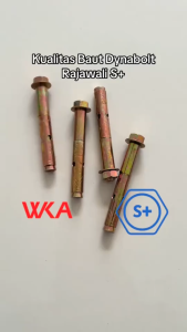 BAUT BETON TEMBOK DYNABOLT/Baut Dinabol 8x408X658X8510X5010X6510X7710X9712X6012X7512X99