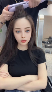 3D lưới Volumizing Tóc máy tạo sóng tóc Fluffy Bàn là lượn sóng 1.5 inch kéo dài tóc quăn Volumizer tạo tác công cụ tạo kiểu