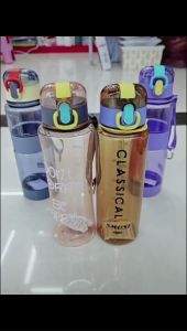 Ready Stock- 800ML Large Capacity Sport Water Bottle Large with Strap & Filter Portable Plastic Outdoor BPA Free ✅✅✅✅✅✅**** PRINTING CUSTOM LOGO AVAILABLE *****✅✅✅✅✅✅