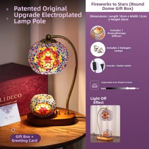 YILI DECO | Luxury Ambience Aroma Lamp Bedside Light