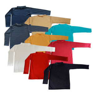 Baju Manset Anak Perempuan & Laki-Laki 3-8 Tahun Lengan Panjang Anak-Yasta Fashion