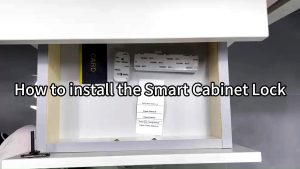 Smart Cabinet Lock Hidden Magnetic Bluetooth RFID Keyless Drawer Lock Baby Proofing Child Safety Cabinet Locks for Liquor File Cabinet Cupboard Desk Dresser Adults Black