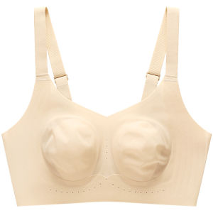 AIMO | เสื้อชั้นในแบบไร้โครงทรงเต็มสำหรับผู้หญิง ทรงหูกระต่าย ทรงบาง ป้องกันการหย่อนคล้อย ฤดูร้อน 2025 เสื้อชั้นในไร้ตะเข็บ