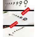 GUEDI RING SET K1 ISI 9PCS untuk joran pancing. 