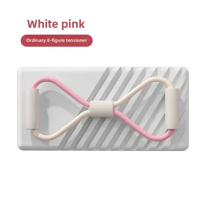 Adjustable Weight 8-Character Resistance Band Womens Shoulder Opening Beautiful Back Six-Strand Home Fitness Elastic Rope