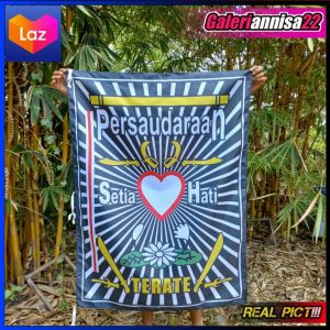 BENDERA PSHT LAMBANG BET KEREN COCOK BUAT PAJANGAN