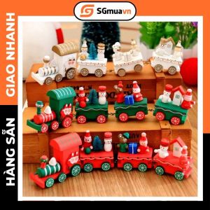 Đoàn tàu xe lửa gỗ trang trí tiệc xinh xắn sang trọng