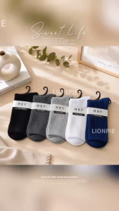 LIONPIE 5 Pairs Ribbed Crew Socks for Men & Women | Soft Breathable Stretch Mid Crew Socks | Solid & Mixed Colors