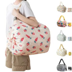 Túi Mua Sắm Có Thể Gập Lại Lớn In Hình Quả Chanh Thân Thiện Với Môi Trường Túi Đựng Hàng Tạp Hóa Có Thể Tái Sử Dụng Có Dây Đeo Vai Để Đựng Đồ Chơi Bãi Biển