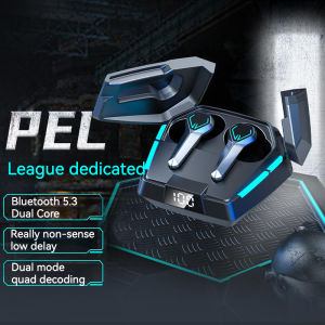 ♥จัดส่ง SFREE♥JX10หูฟังเล่นเกมส์ชุดหูฟังเล่นเกมทรูชุดหูฟังบลูทูธไร้สายอีสปอร์ตวิ่ง2024ใหม่เวลาแฝงต่ำ