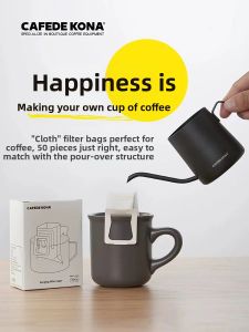 CAFEDE KONA | Hand Drip Coffee Paper Filter Single Use