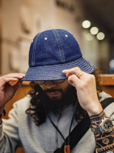 MADEN | American Vintage Denim Fisherman Hat Wide Brim