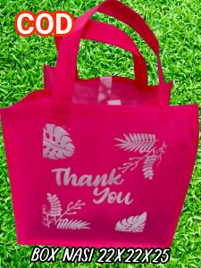 ready stok tas box nasi 22x22x25 20000[10pcs]