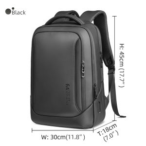 HK Mens Designer Laptop Bag Waterproof School Bags for College Boys Male Business Sports Travel Backpack Men With USB Charging
