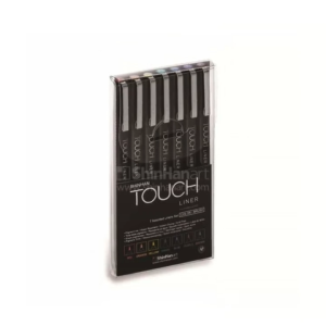 TOUCH Liner Brush Set ปากกาหัวบลัชแบบเซ็ต Touch