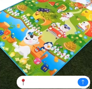 เสื่อปูพื้น เสื่อฟรอย คละลาย เสื่อปิคนิค ขนาด5ฟุต รับฟรีถุงเก็บเสื่อฟรอย1ใบ พร้อมส่ง