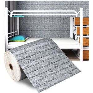 Miếng Dán Tường Chống Thấm Nước 70Cm X 100Cm Giấy Dán Tường Trang Trí Chống Nấm Mốc Trang Trí Nhà Phong Cách Hiện Đại Sợi Polyester Cho Phòng Khách Phòng Ngủ Nghiên Cứu