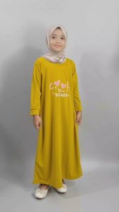 Gamis Anak Murah DTF Cool Star Baju Muslim 1-14 tahun CKids