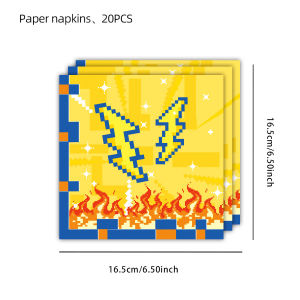 Pokemon Balloons Birthday Party Decorations Kits Pikachu Theme Paper Cups Plates Napkins for Kids Event Supplies Baby Shower