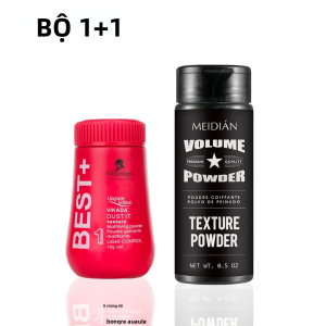 Phấn Tạo Kiểu Tóc Tăng Độ Phồng Cho Nam & Nữ Kiểm Soát Dầu Tạo Kiểu Nhanh Giữ Nếp Lâu Dễ Tự Làm Không Gây Kích Ứng