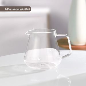 MONGDIO | Hand Pour Sharing Pot Thick Heat-Resistant Glass Drip Coffee Filter Pot