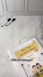 Little Bria - Worksheet Anak 3 4 5 Tahun Pra TK Buku Aktivitas Anak Vol. 2 Wipe and Clean 40 Halaman