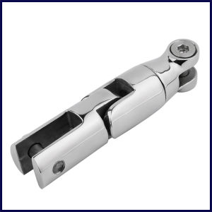 Boat 316 Stainless Steel 6-8MM/10-12MM  Chain Anchor Swivels Chain Connector 3 Sections Marine Hardware Boat Accessories