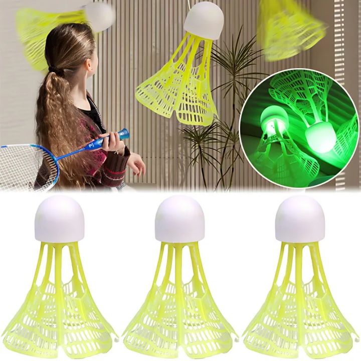Cunlvyyds Badminton Rebound Trainer, 3pcs Badminton Ball Training Kit
