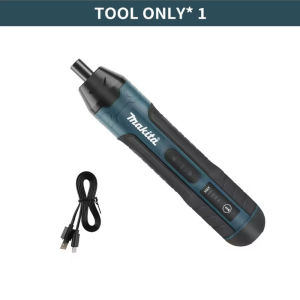 Makita | Makita Cordless Electric Screwdriver 3.6V 5N.m Torque 1/4 Chuck 1300mAh Li-ion Battery HT422 for Home Improvement