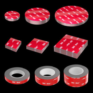 เทปติดสองหน้า 3M ทนทาน ไม่ลอก สำหรับตกแต่งภายในรถยนต์ เทปติดพื้นผิว ความหนาแน่นสูง สำหรับติดผนังรถยนต์