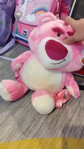 Balo Gấu Dâu Lotso Mẫu Mới 2023 Dễ Thương Đi Chơi Đi Học