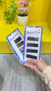 Jepit Lidi Bobby Pins Hitam Ukuran 55 cm / 45 cm Isi 50 Pcs / 60 Pcs 1 Set (Lurus / Gelombang) Jepit Poni Jepit Sanggul Rambut Premium Quality