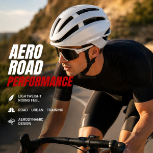 Aero Road Bike Helmet M L 54-62cm Lightweight Ventilated PC EPS Adjustable Cycling Helmet Men Women Safety Bicycle Casco WALGUN