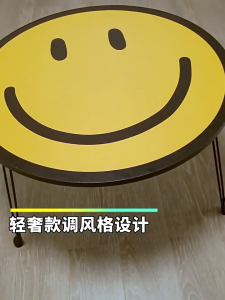 Round Coffee Table folding sofa table Contemporary Laptop Bed Desk Simple dining table